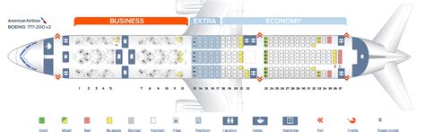 aa 777 200 seat map|Boeing 777.
